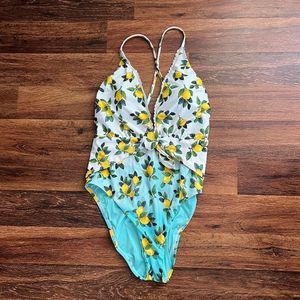 Nanette Lepore Swim Suit | Ombre Lemon | NWOT | Large